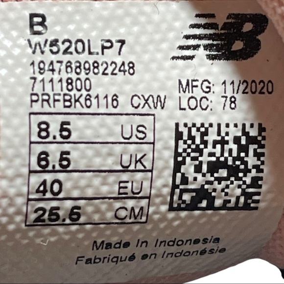 New Balance Woman Shoes Size 8.5 - Picture 5 of 5